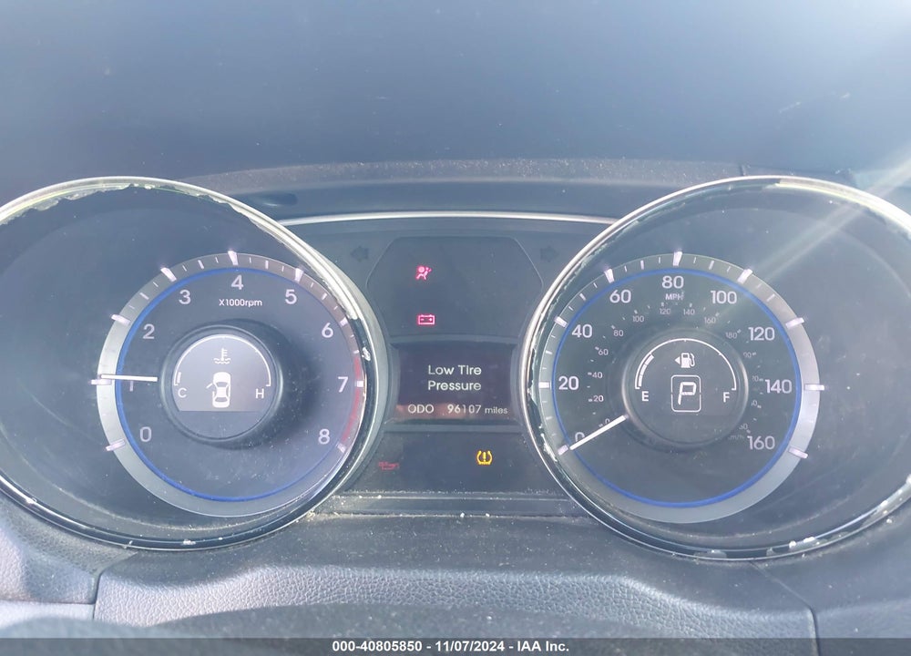 2013 HYUNDAI SONATA GLS VIN: 5NPEB4AC4DH657943