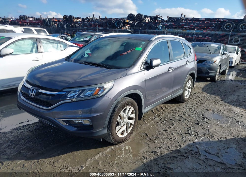 2016 HONDA CR-V EX-L VIN: 5J6RM3H76GL023476