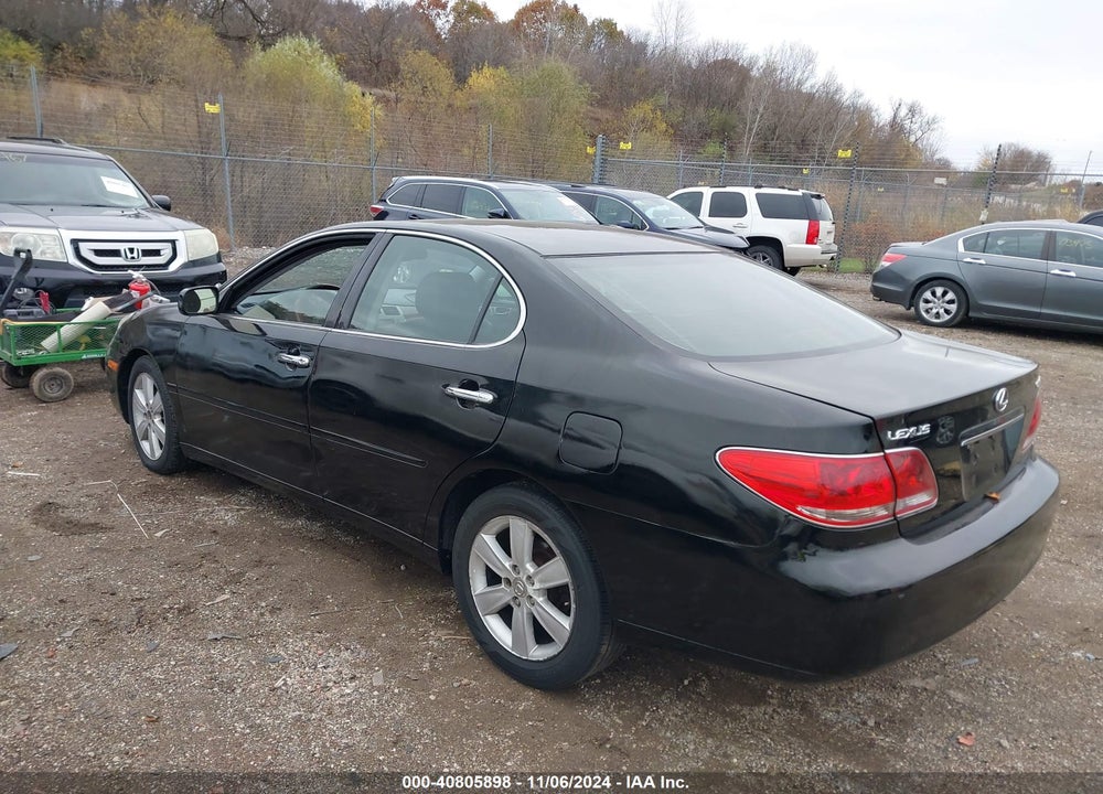 2005 LEXUS ES 330 VIN: JTHBA30GX55118988
