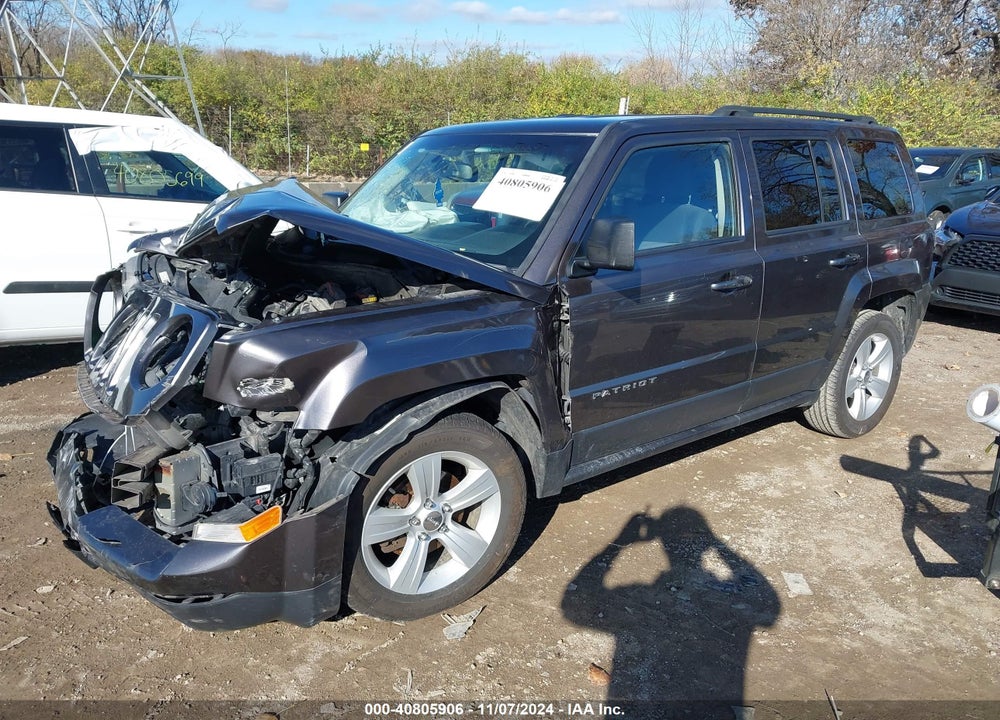 2016 JEEP PATRIOT LATITUDE VIN: 1C4NJPFA2GD722360