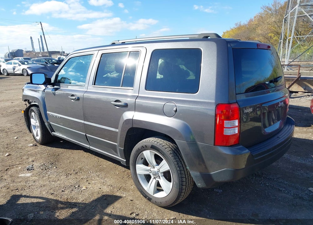 2016 JEEP PATRIOT LATITUDE VIN: 1C4NJPFA2GD722360