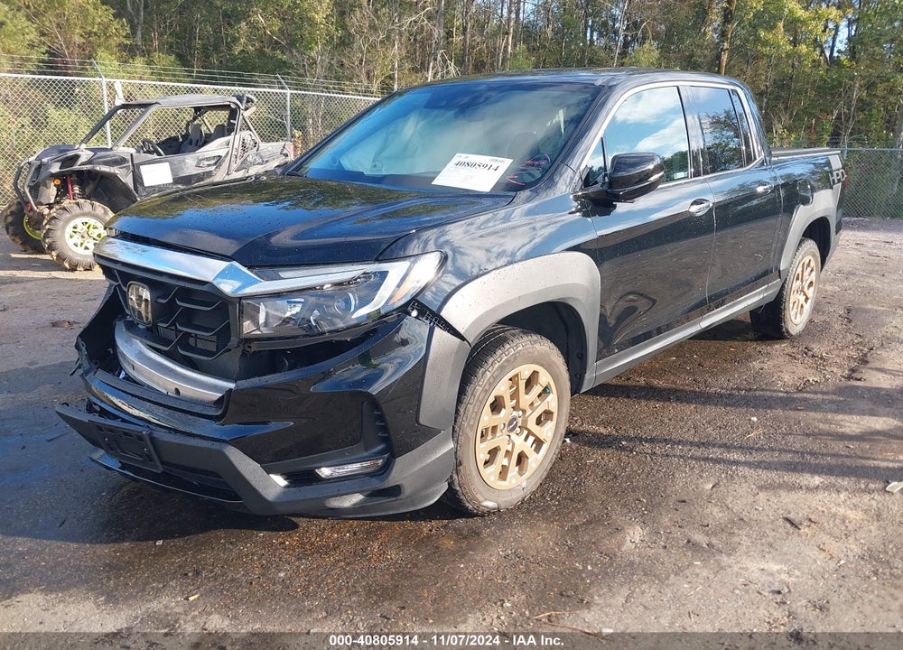 2022 HONDA RIDGELINE RTL-E VIN: 5FPYK3F78NB002081