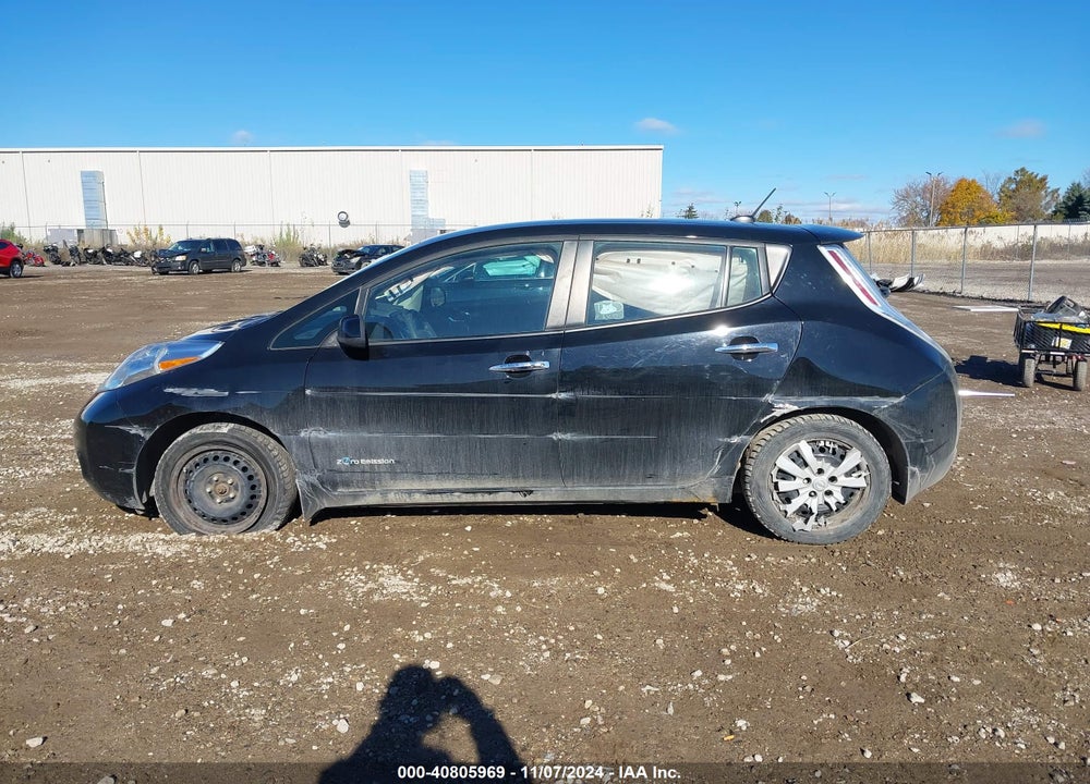 2017 NISSAN LEAF S VIN: 1N4BZ0CP3HC308500