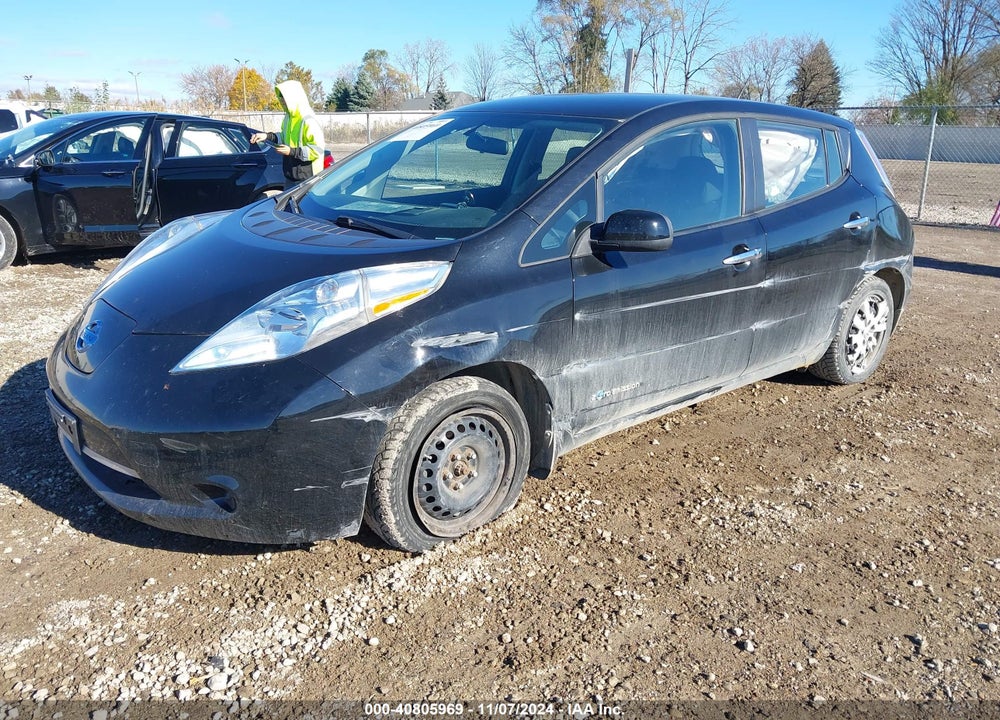 2017 NISSAN LEAF S VIN: 1N4BZ0CP3HC308500
