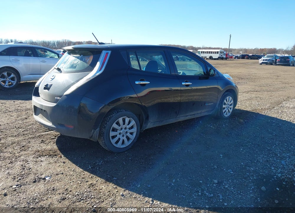 2017 NISSAN LEAF S VIN: 1N4BZ0CP3HC308500