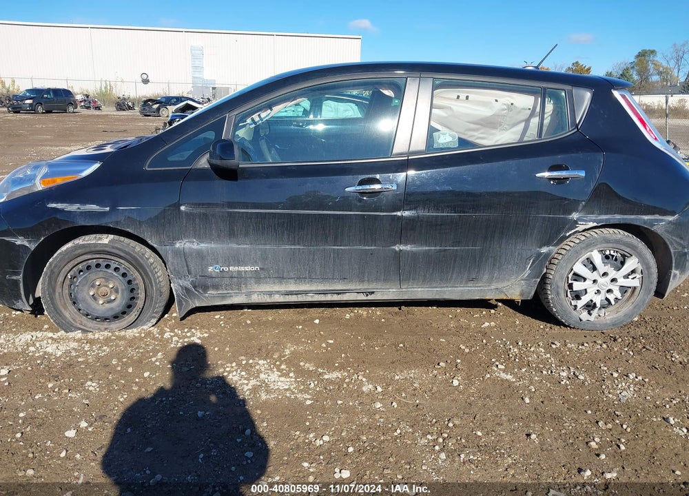 2017 NISSAN LEAF S VIN: 1N4BZ0CP3HC308500