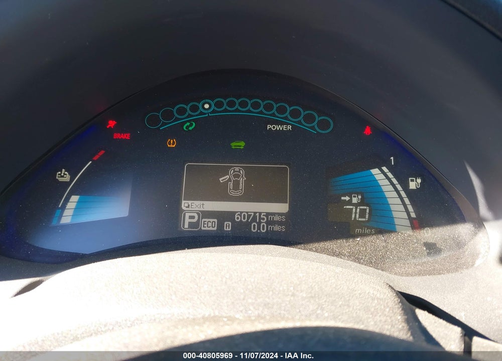2017 NISSAN LEAF S VIN: 1N4BZ0CP3HC308500