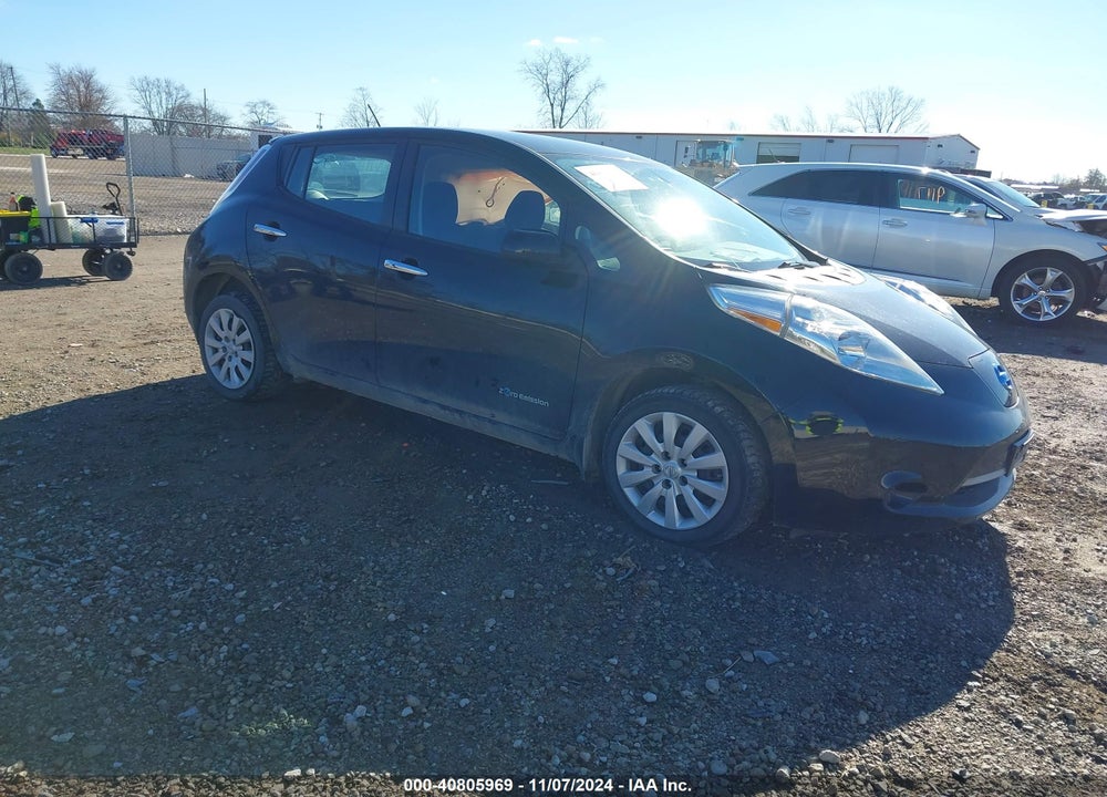 2017 NISSAN LEAF S VIN: 1N4BZ0CP3HC308500