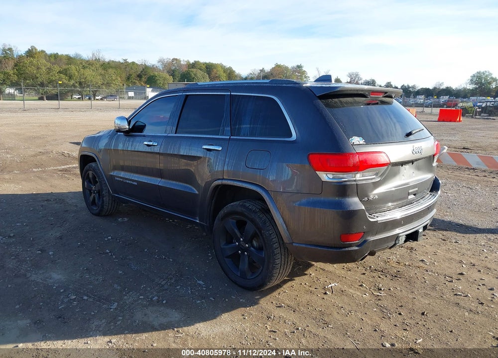 2014 JEEP GRAND CHEROKEE OVERLAND VIN: 1C4RJFCG8EC479533