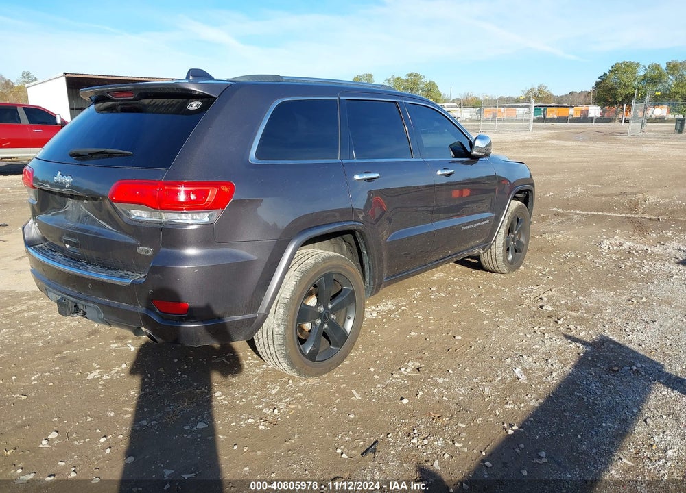 2014 JEEP GRAND CHEROKEE OVERLAND VIN: 1C4RJFCG8EC479533
