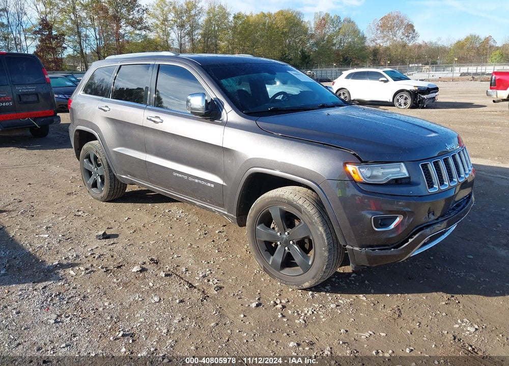 2014 JEEP GRAND CHEROKEE OVERLAND VIN: 1C4RJFCG8EC479533