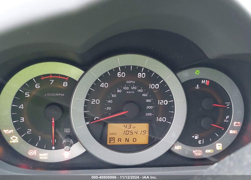 2011 TOYOTA RAV4 VIN: 2T3BF4DV9BW152832