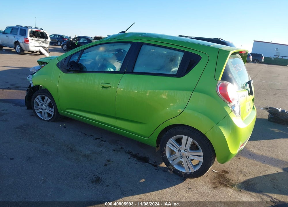 2015 CHEVROLET SPARK 1LT MANUAL VIN: KL8CC6S98FC731701