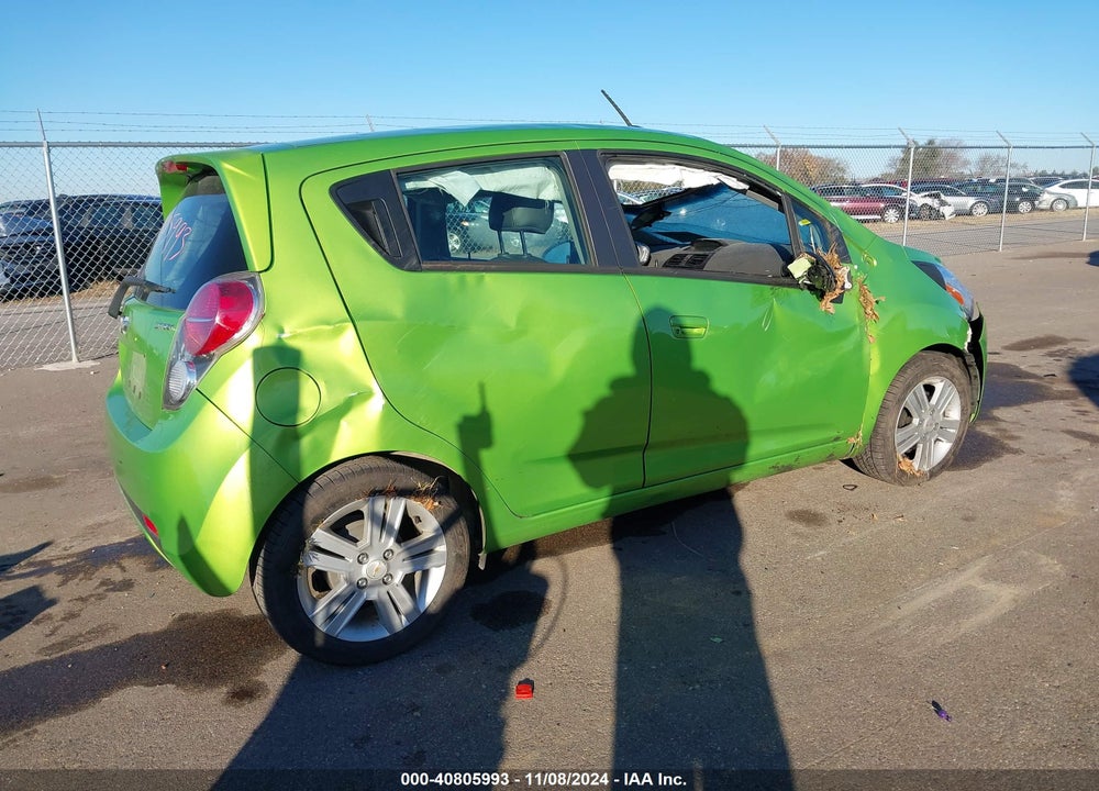 2015 CHEVROLET SPARK 1LT MANUAL VIN: KL8CC6S98FC731701