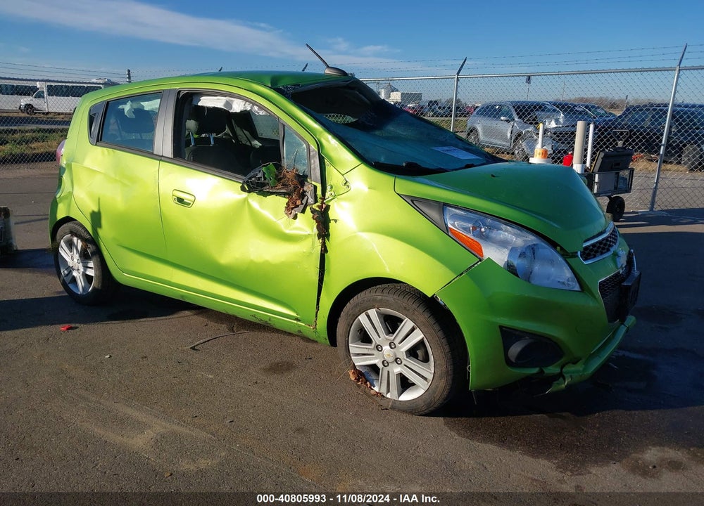2015 CHEVROLET SPARK 1LT MANUAL VIN: KL8CC6S98FC731701