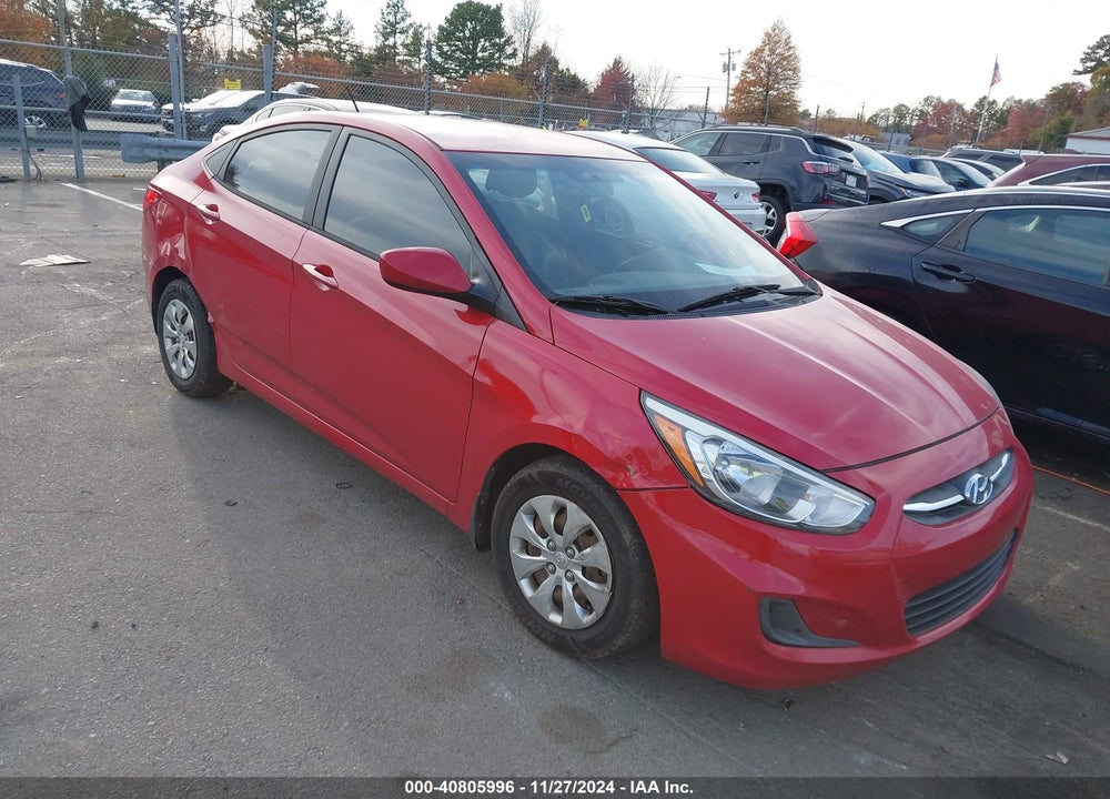 2016 HYUNDAI ACCENT SE VIN: KMHCT4AE7GU017804