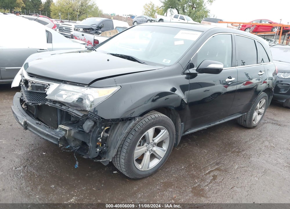 2011 ACURA MDX TECHNOLOGY PACKAGE VIN: 2HNYD2H42BH549167