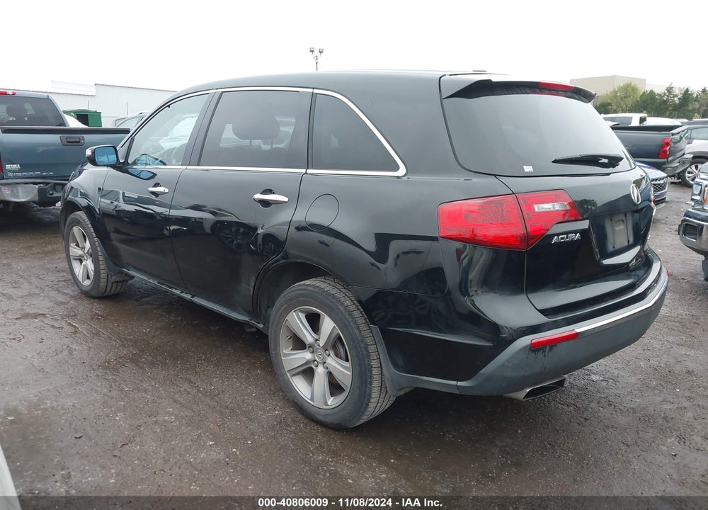 2011 ACURA MDX TECHNOLOGY PACKAGE VIN: 2HNYD2H42BH549167