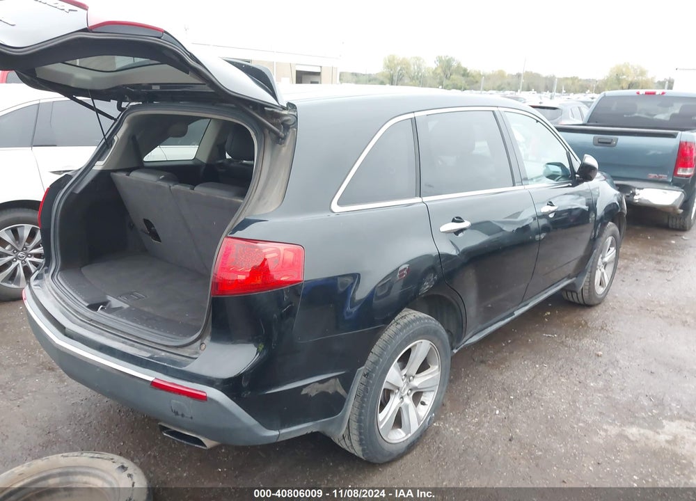 2011 ACURA MDX TECHNOLOGY PACKAGE VIN: 2HNYD2H42BH549167