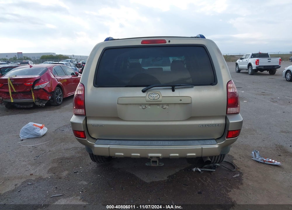 2005 TOYOTA 4RUNNER SR5 V6 VIN: JTEZU14R158037038