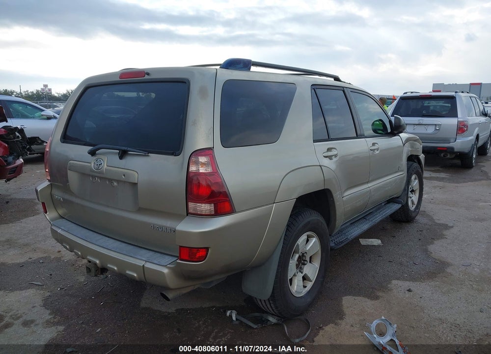 2005 TOYOTA 4RUNNER SR5 V6 VIN: JTEZU14R158037038
