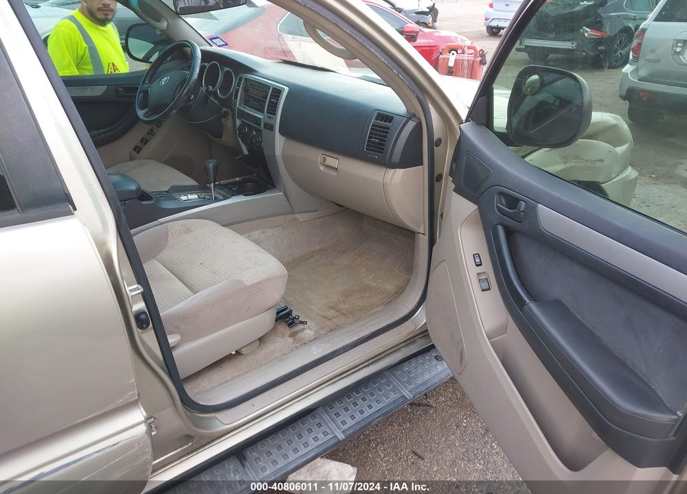 2005 TOYOTA 4RUNNER SR5 V6 VIN: JTEZU14R158037038