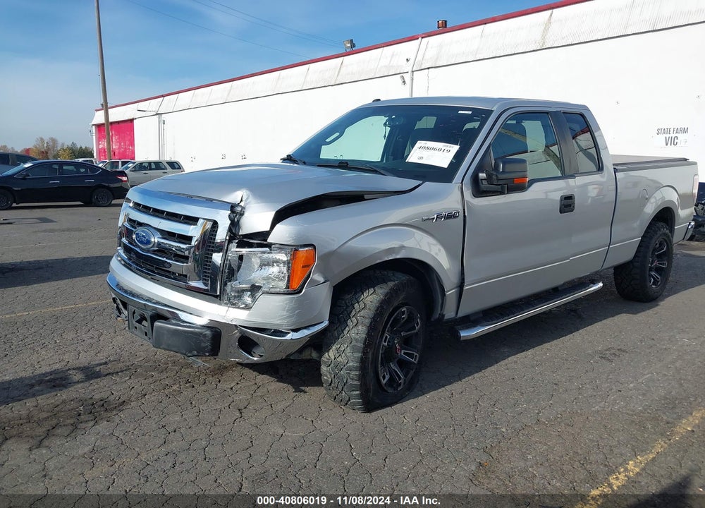 2012 FORD F-150 XLT VIN: 1FTFX1EF6CFA29853