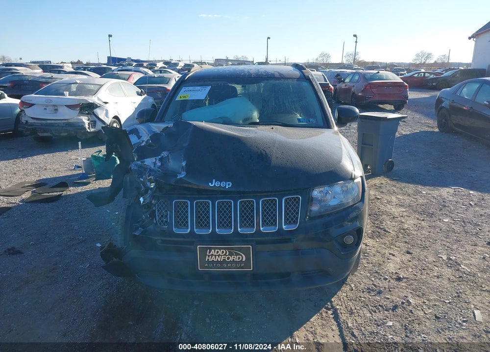 2014 JEEP COMPASS LATITUDE VIN: 1C4NJDEB1ED904833