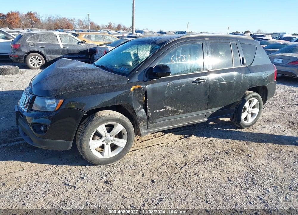 2014 JEEP COMPASS LATITUDE VIN: 1C4NJDEB1ED904833