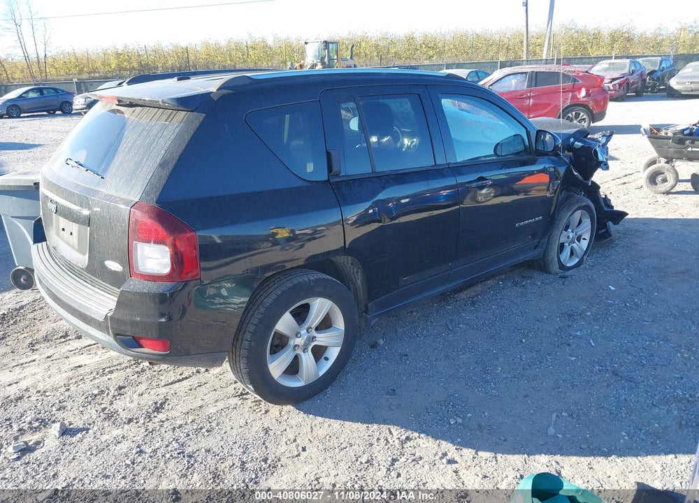 2014 JEEP COMPASS LATITUDE VIN: 1C4NJDEB1ED904833