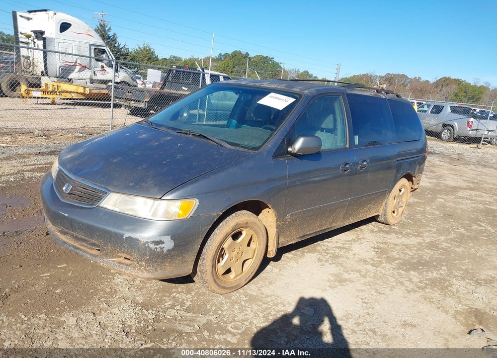2001 HONDA ODYSSEY EX VIN: 2HKRL18671H606932