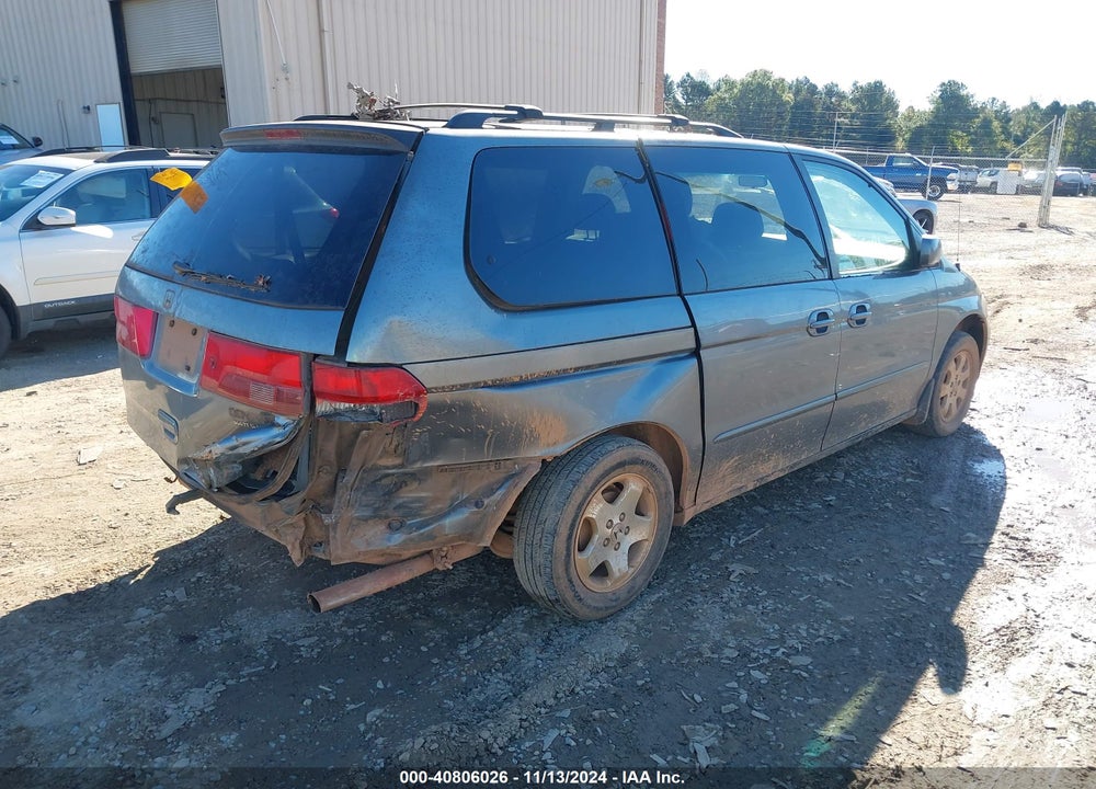 2001 HONDA ODYSSEY EX VIN: 2HKRL18671H606932