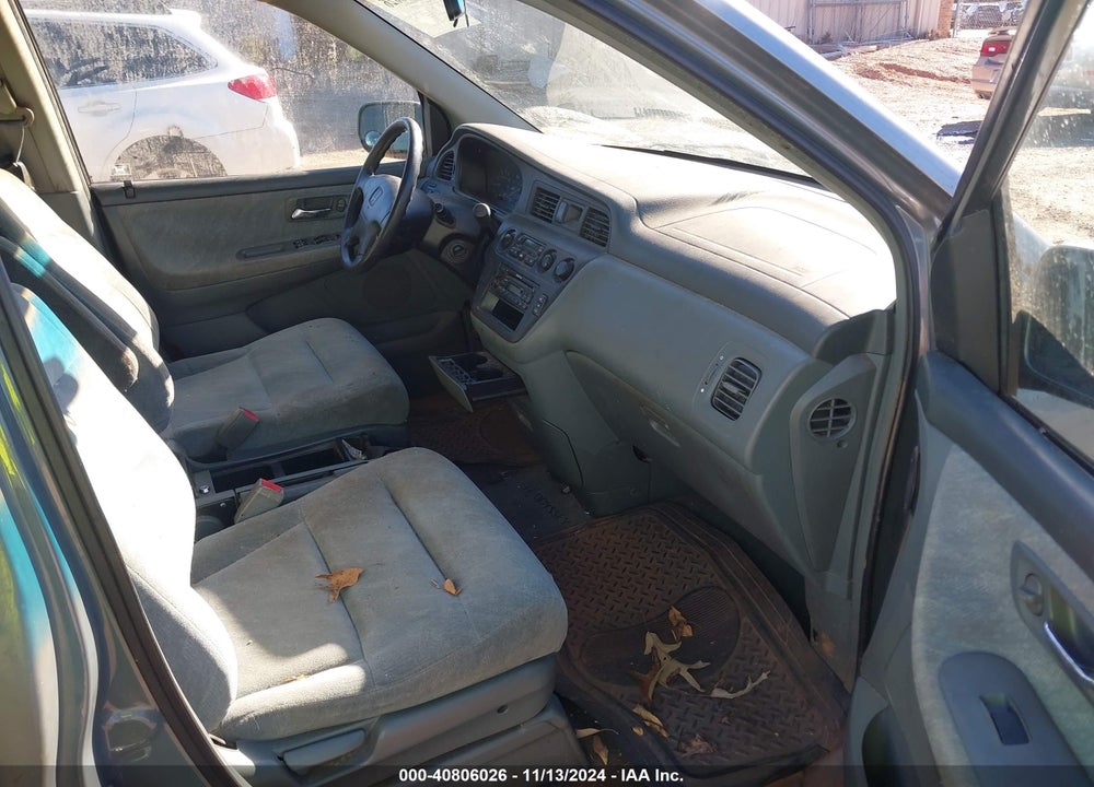 2001 HONDA ODYSSEY EX VIN: 2HKRL18671H606932