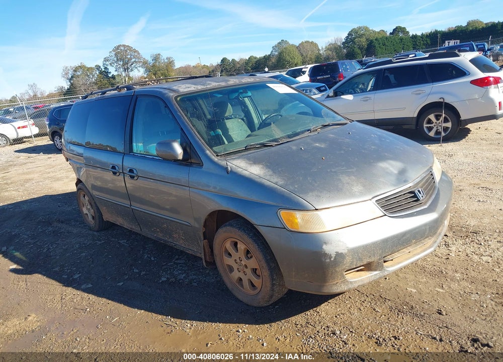 2001 HONDA ODYSSEY EX VIN: 2HKRL18671H606932