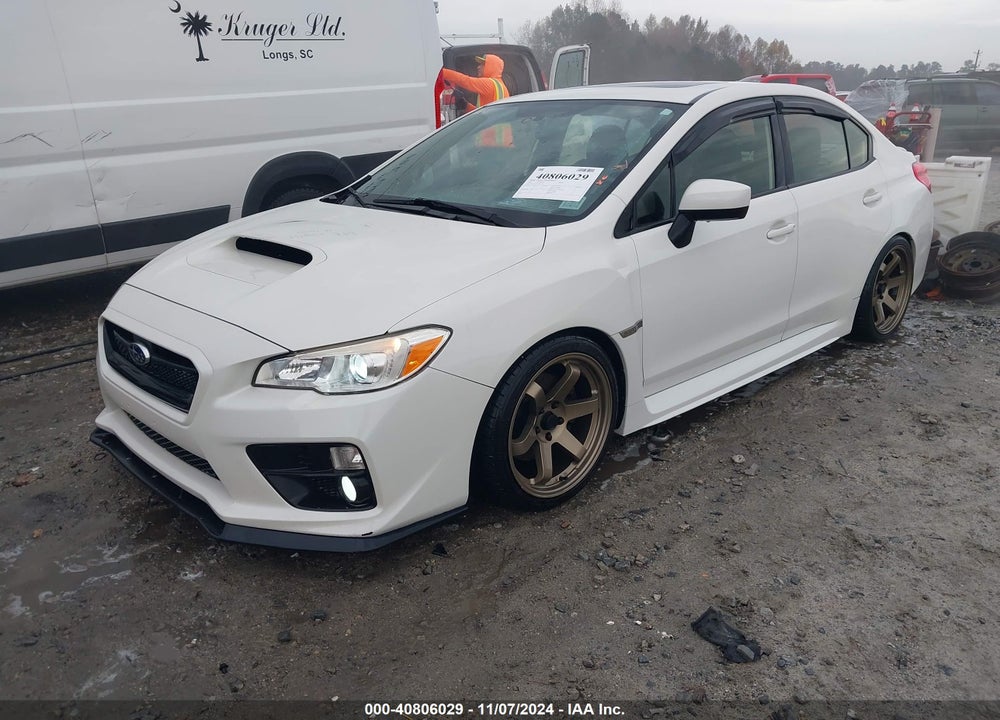 2015 SUBARU WRX PREMIUM VIN: JF1VA1D63F9825922