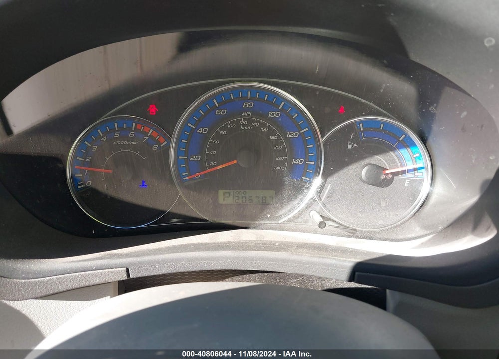 2009 SUBARU FORESTER 2.5X VIN: JF2SH63619H719133