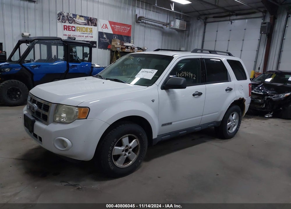 2008 FORD ESCAPE XLT VIN: 1FMCU93108KA26491