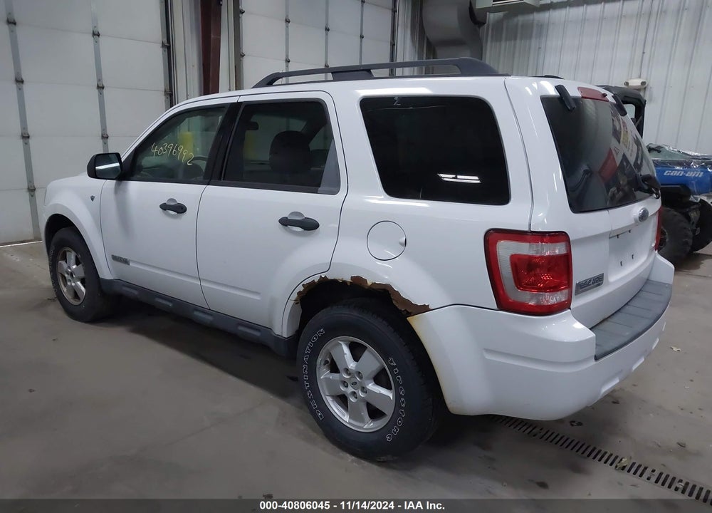 2008 FORD ESCAPE XLT VIN: 1FMCU93108KA26491