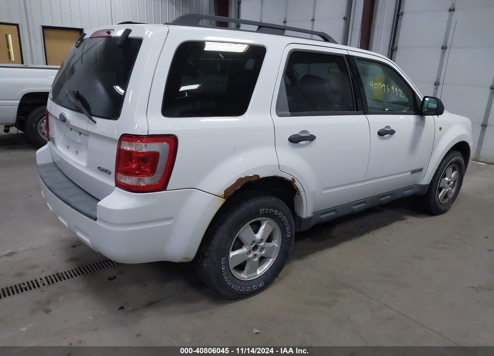 2008 FORD ESCAPE XLT VIN: 1FMCU93108KA26491