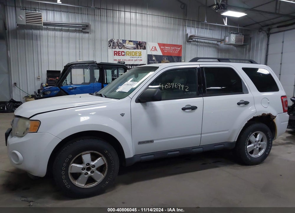 2008 FORD ESCAPE XLT VIN: 1FMCU93108KA26491