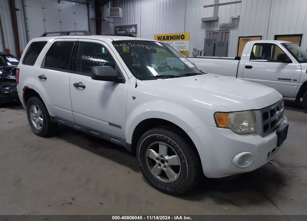 2008 FORD ESCAPE XLT VIN: 1FMCU93108KA26491