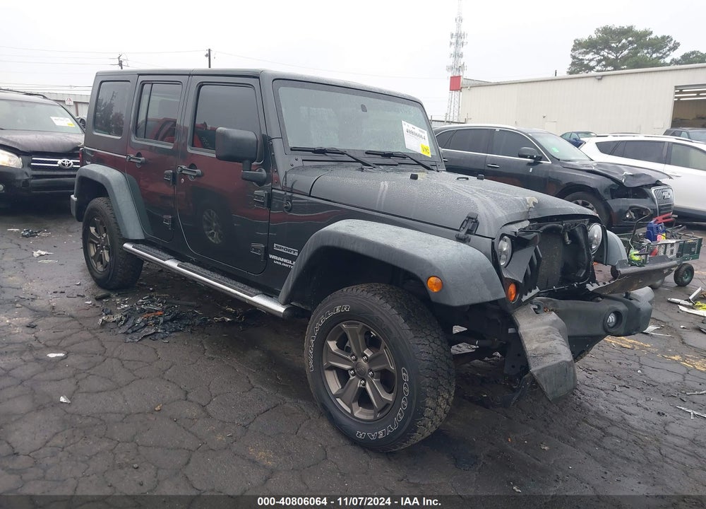2010 JEEP WRANGLER UNLIMITED SPORT VIN: 1J4BA3H18AL122023