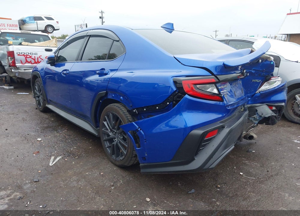 2022 SUBARU WRX PREMIUM VIN: JF1VBAH61N8014728