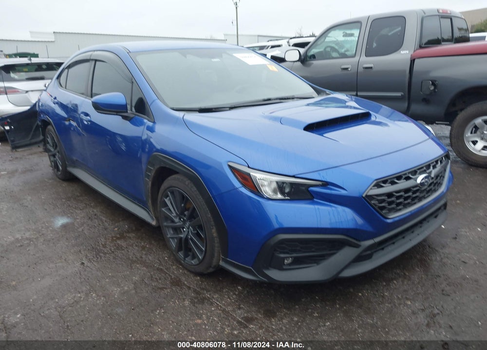 2022 SUBARU WRX PREMIUM VIN: JF1VBAH61N8014728