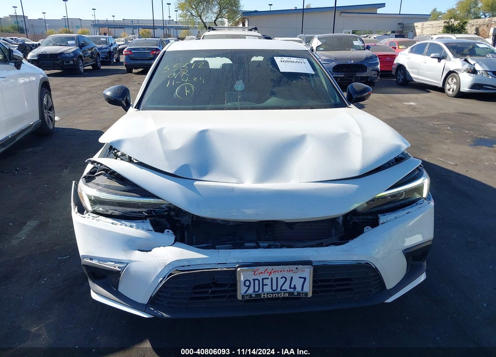 2022 HONDA CIVIC SPORT VIN: 19XFL2H81NE022899
