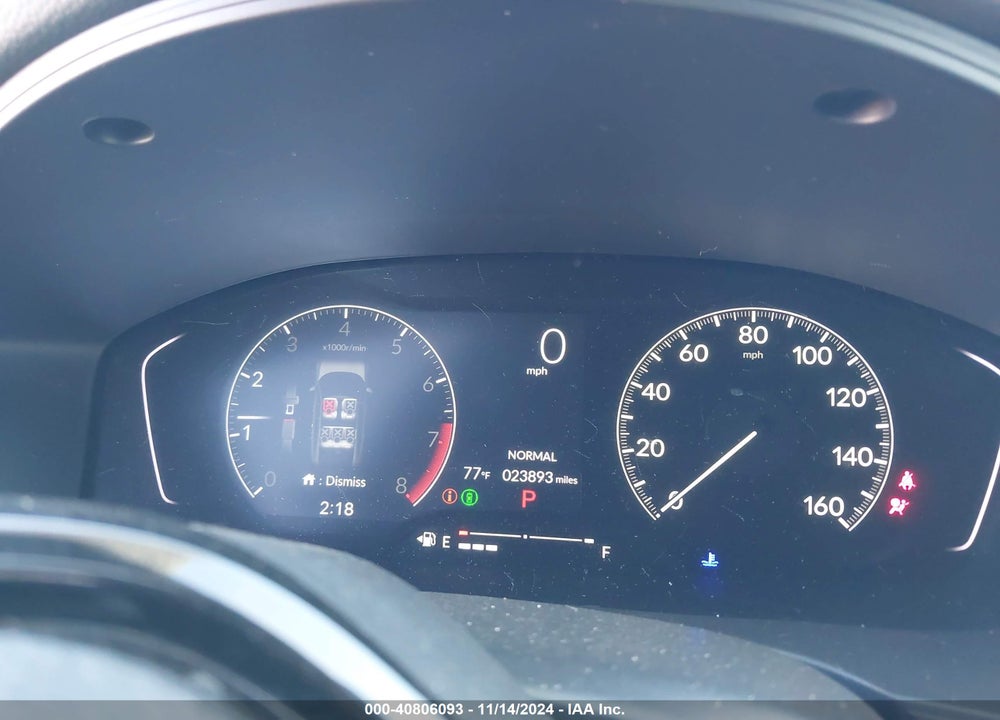 2022 HONDA CIVIC SPORT VIN: 19XFL2H81NE022899