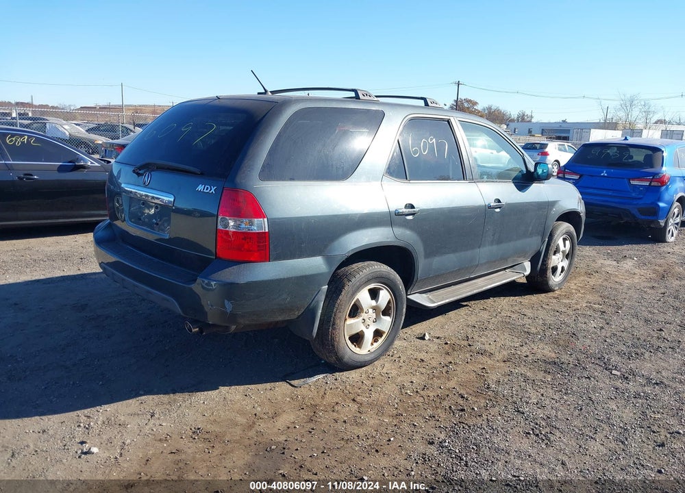2003 ACURA MDX VIN: 2HNYD182X3H536516