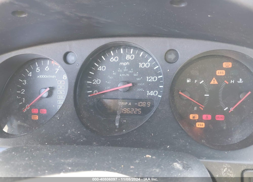 2003 ACURA MDX VIN: 2HNYD182X3H536516