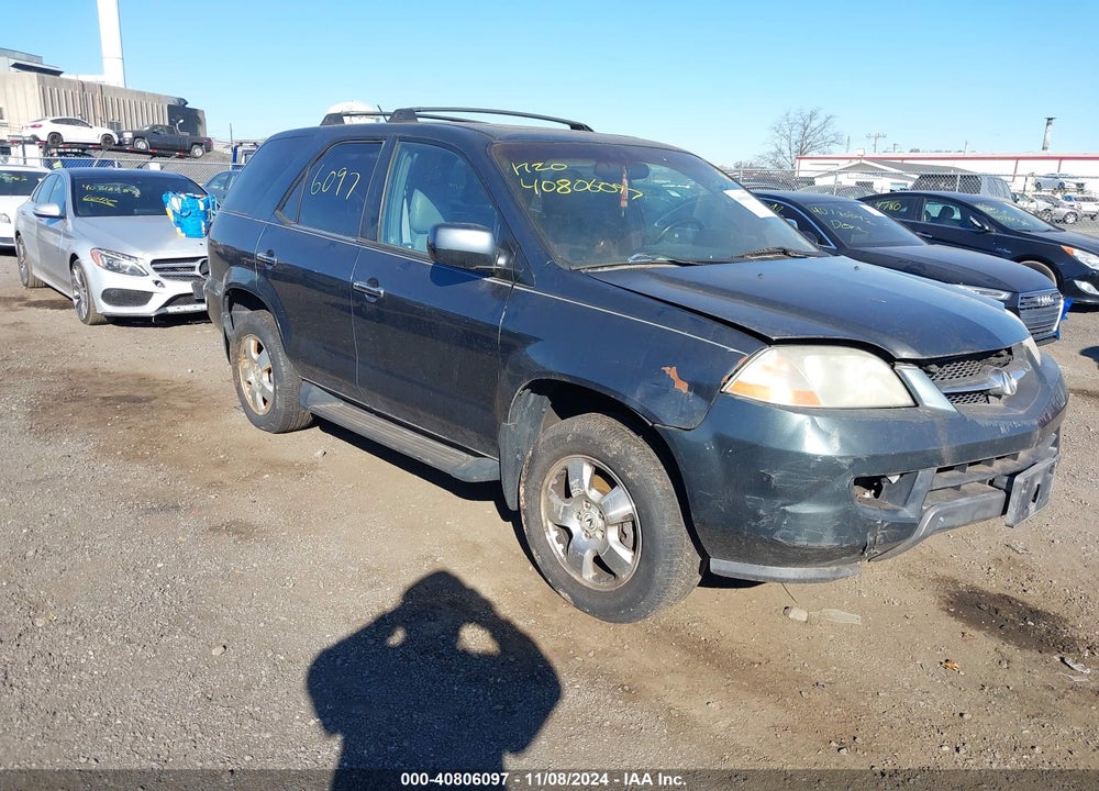 2003 ACURA MDX VIN: 2HNYD182X3H536516
