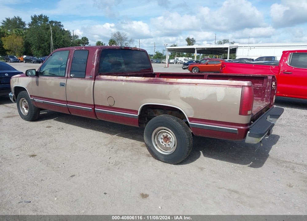 1995 GMC SIERRA C2500 VIN: 1GTGC29K8SE501391